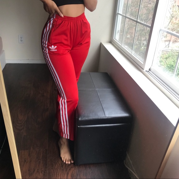 adidas Pants - Red adidas originals joggers